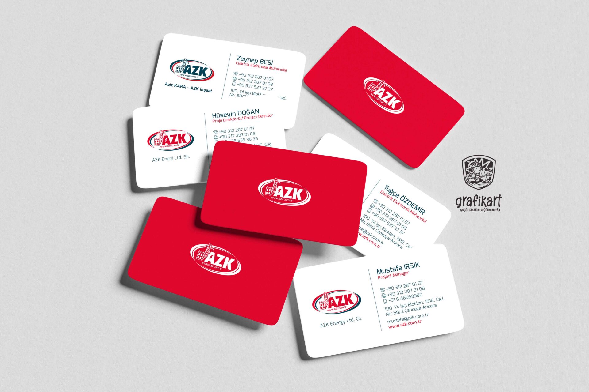 Azk Energy Kartvizit